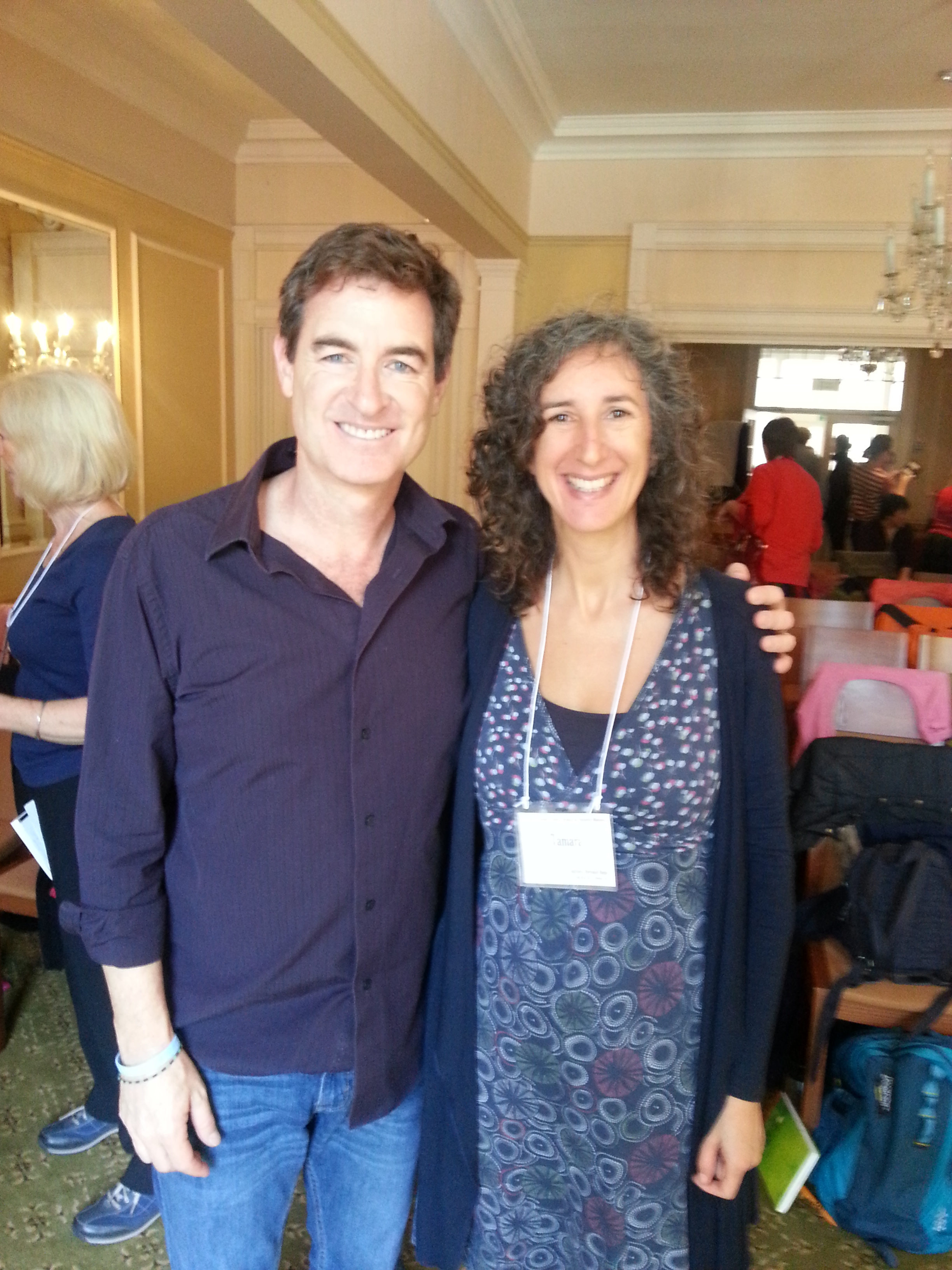 Tamara Donn with Brad Yates