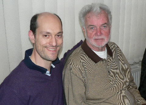 Peter Donn with Roger Callahan