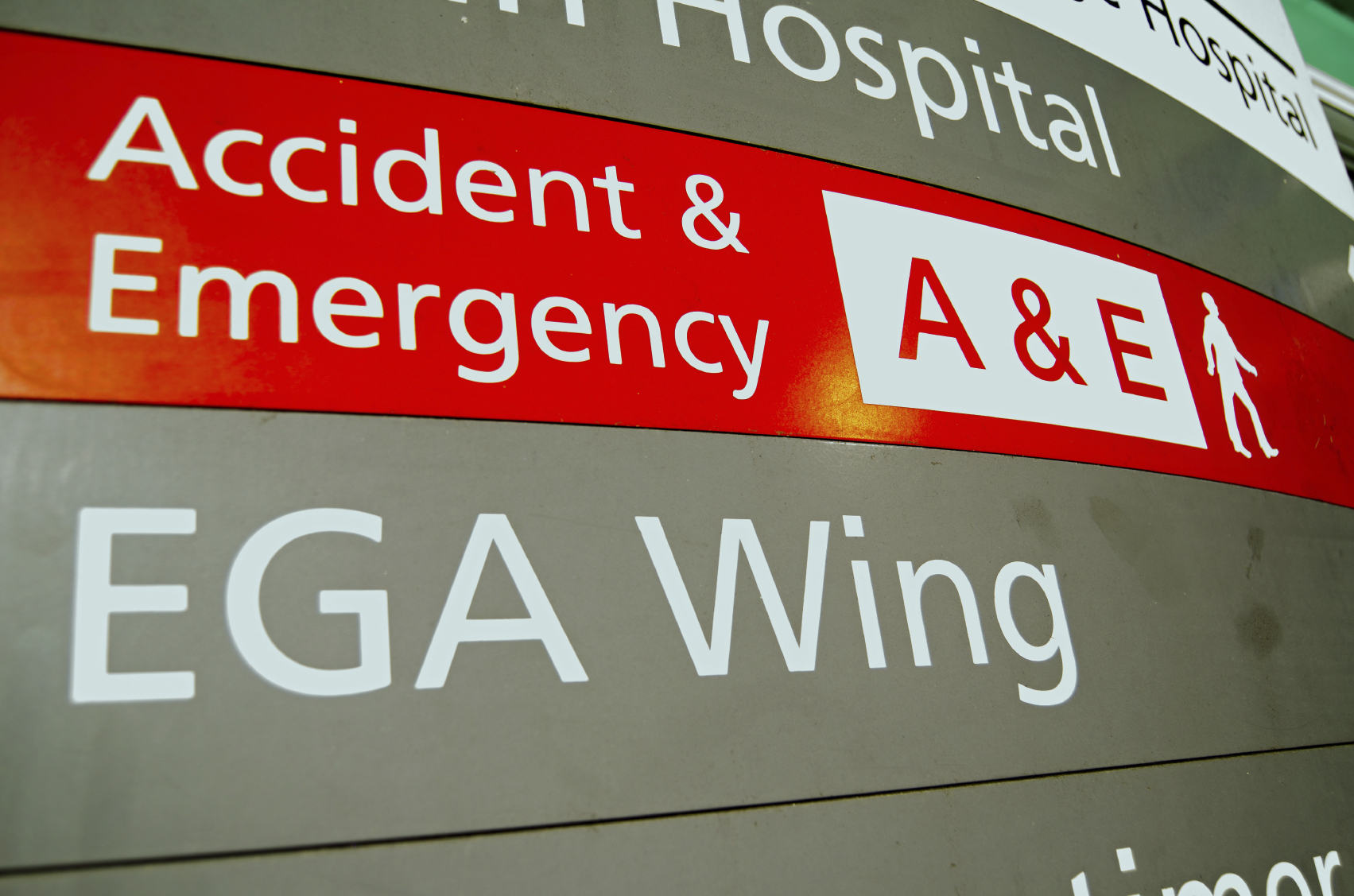 Accident and Emergency Sign
