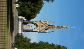 Albert Memorial opposite the Royal Albert Hall