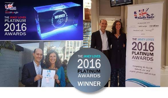 Winning an award and saying thank you