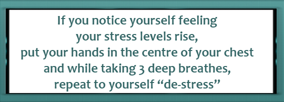 improve calm and de-stress